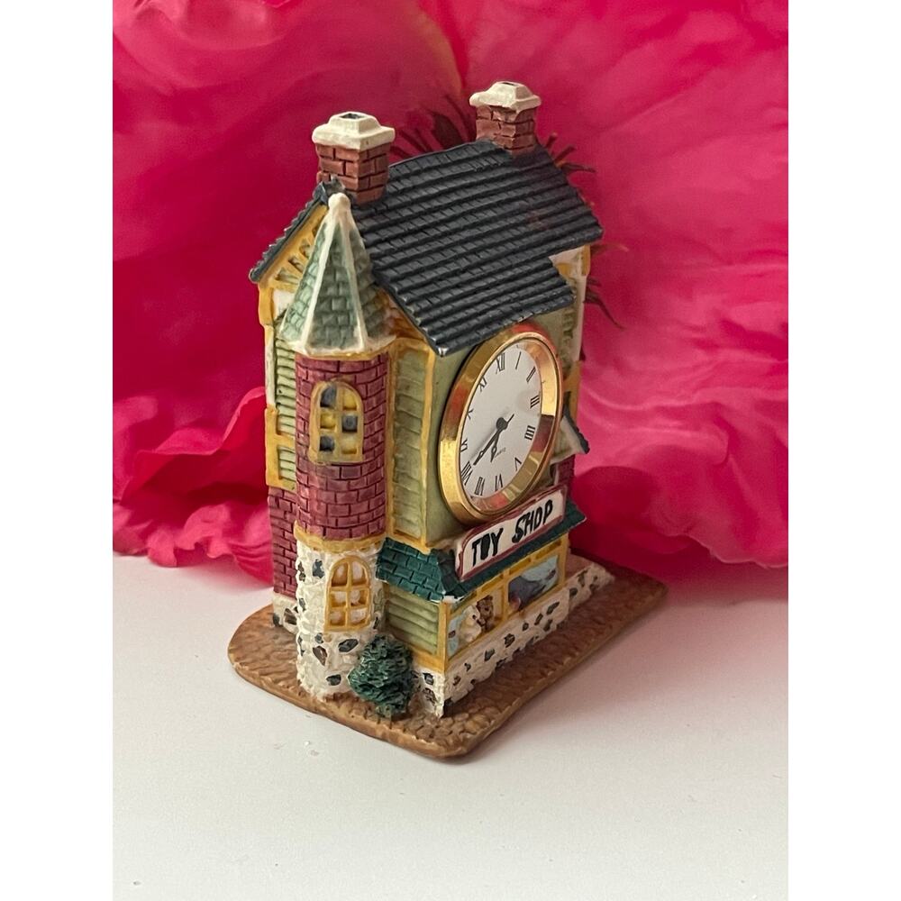 Vintage Mini Toy Shop Quartz Clock